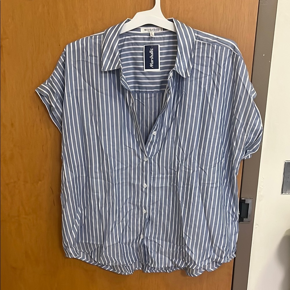 Blue Striped Women’s Shirt